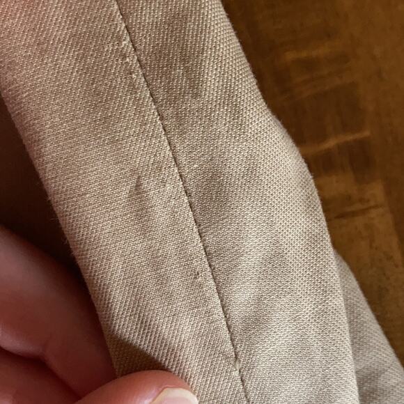 J. Crew Khaki Sleeveless Sheath Dress, Size 2 - Picture 10 of 10